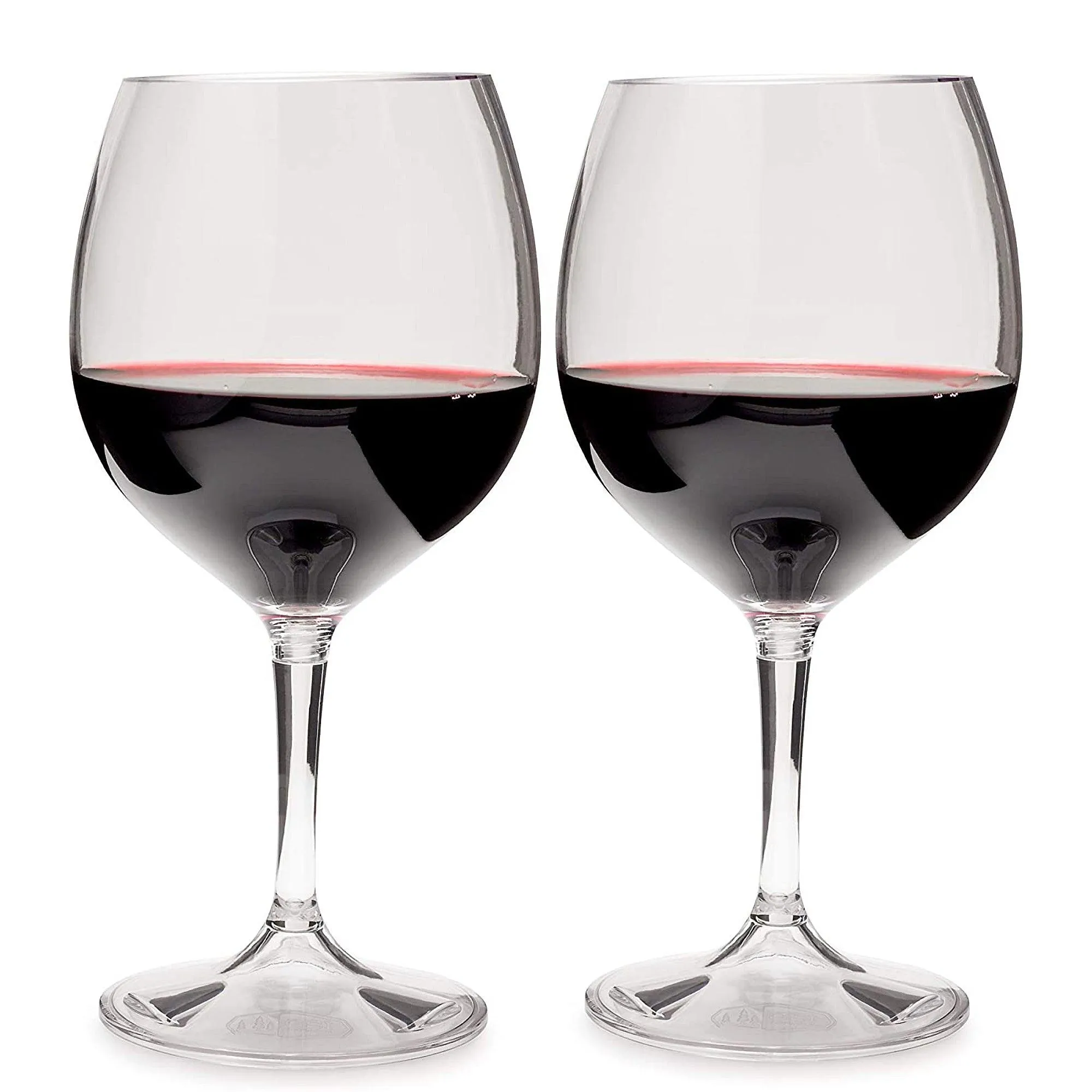 GSI Outdoors Nesting Red Wine Glass Set