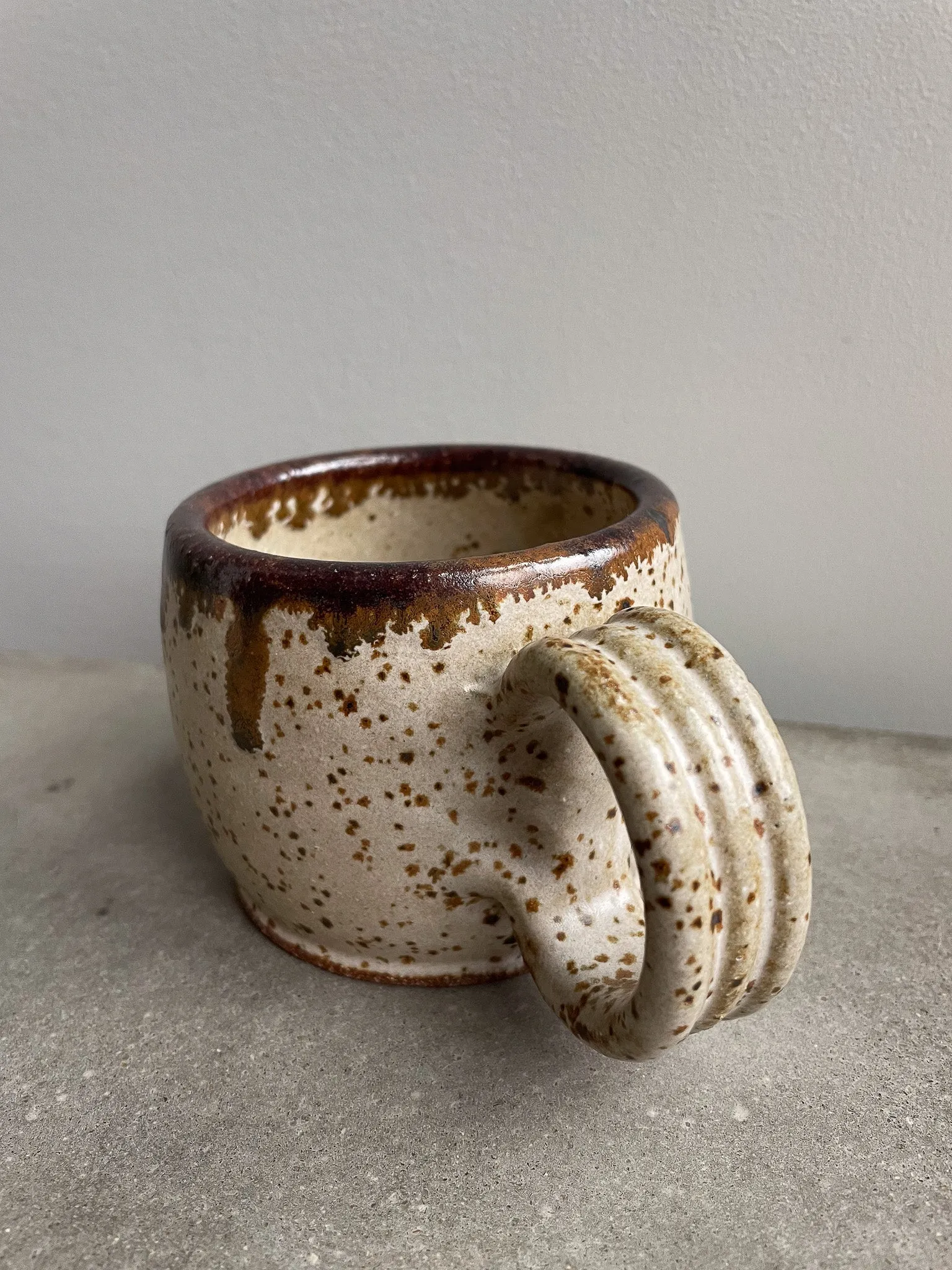 Handmade Speckled Mug