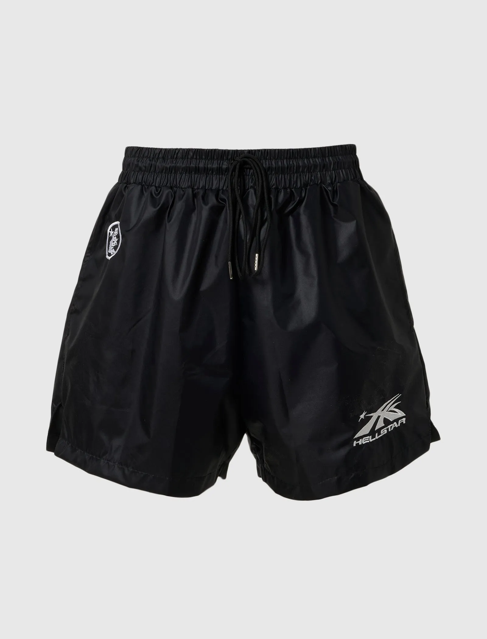 HELLSTAR NYLON SHORT   BLACK