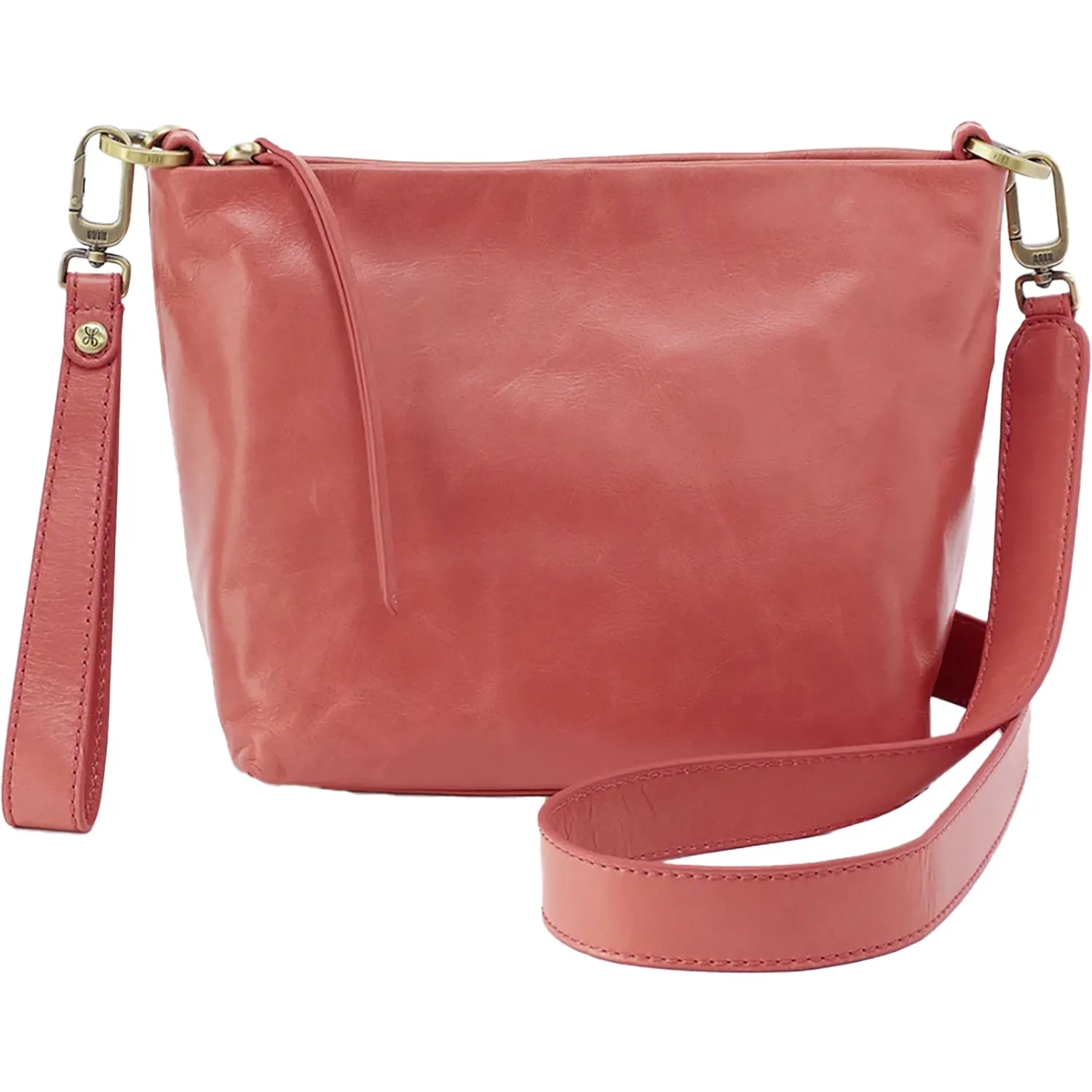 Hobo Ashe Crossbody Cherry Blossom Polished Leather