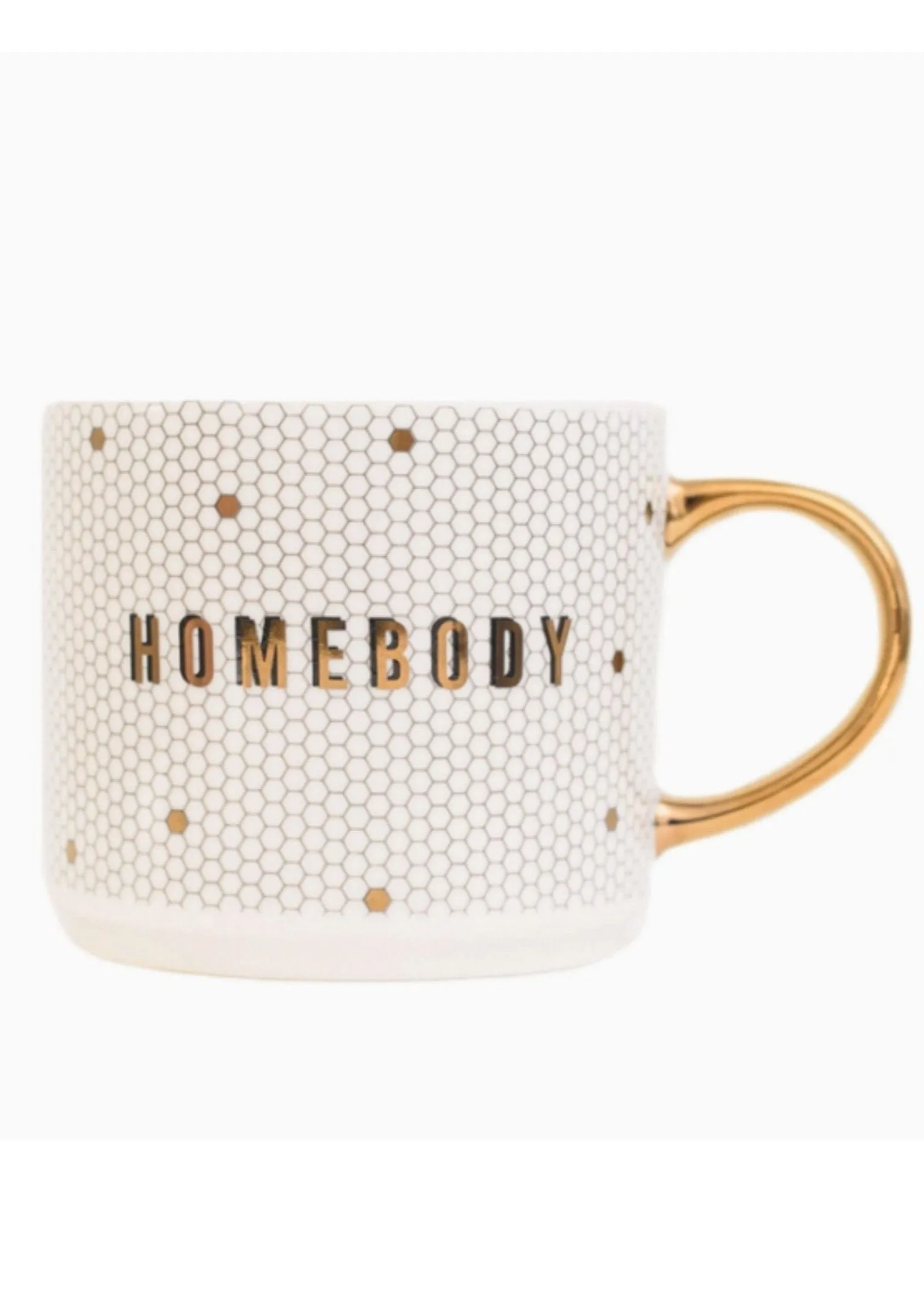 Homebody Gold Detail Coffee Mug