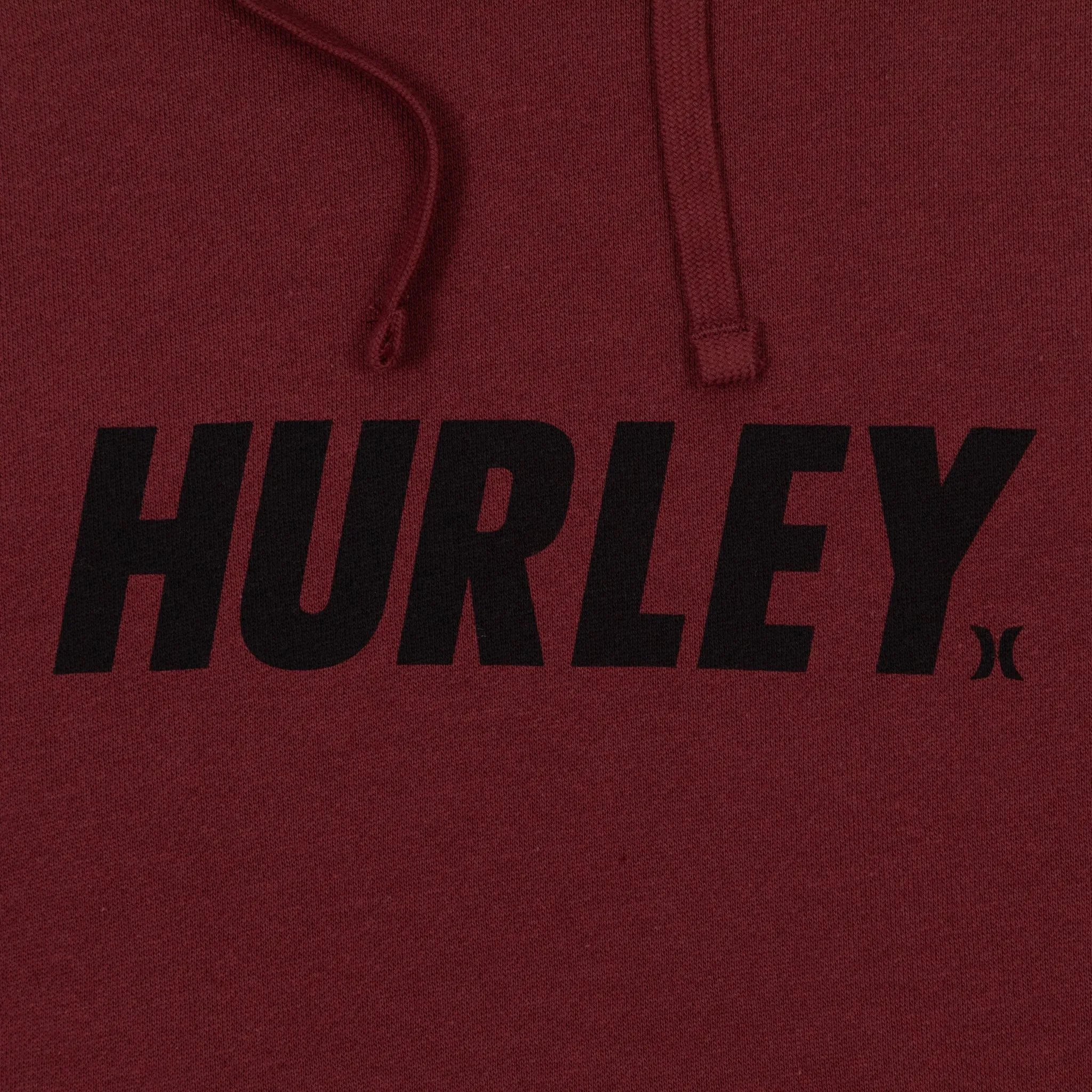 HURLEY HURLEY Fastlane Solid Pullover Hoodie in Russet