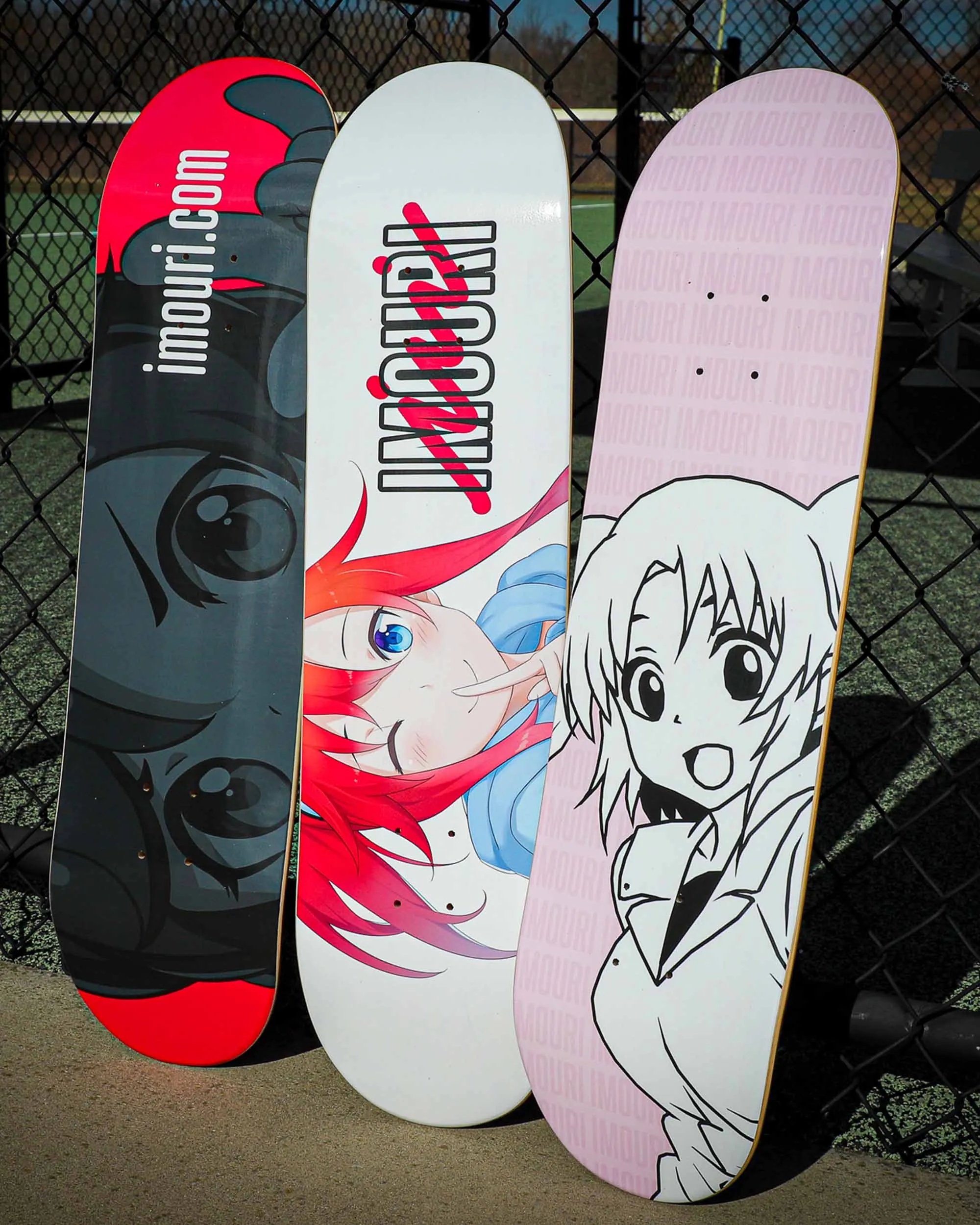 Imouri Best Girl Skateboard Deck