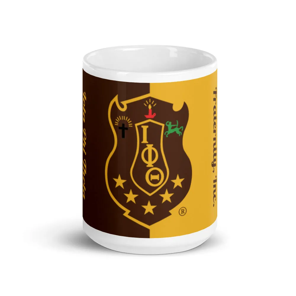 Iota 2-Toned Shield Mug