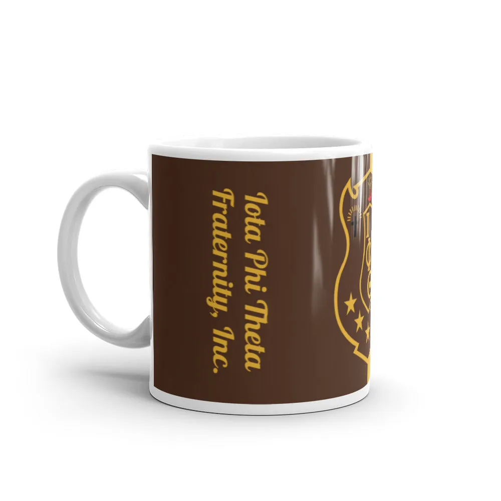 Iota 2-Toned Shield Mug