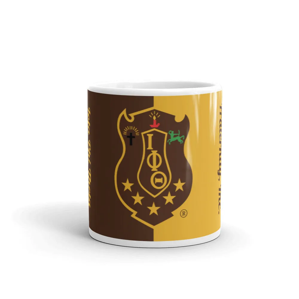 Iota 2-Toned Shield Mug