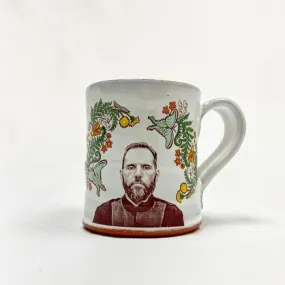 Jack Smith Mug with Flowers