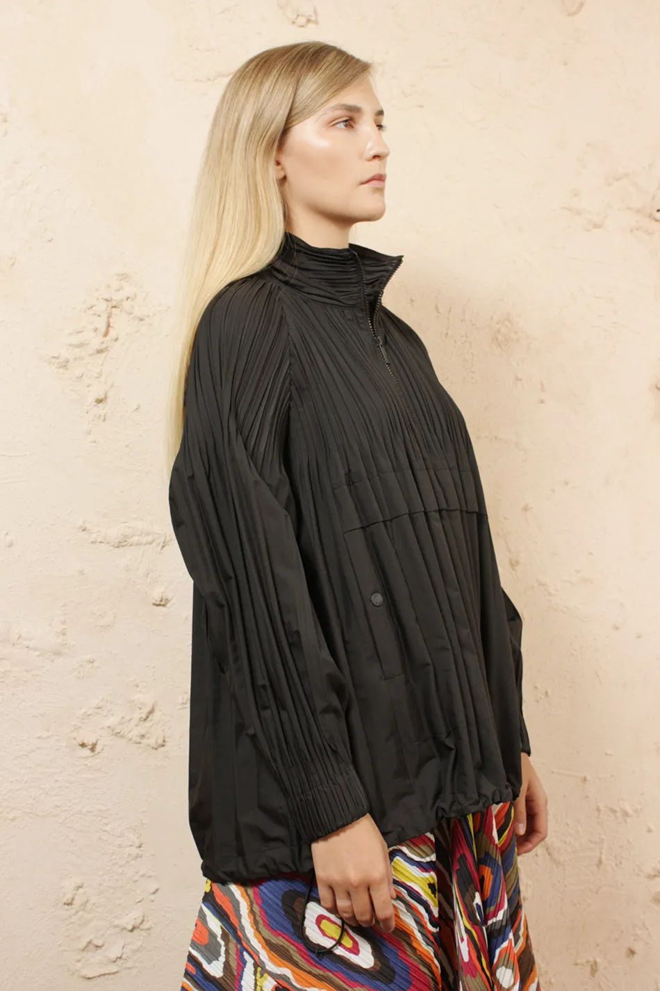 Jaunty Pleated Jacket