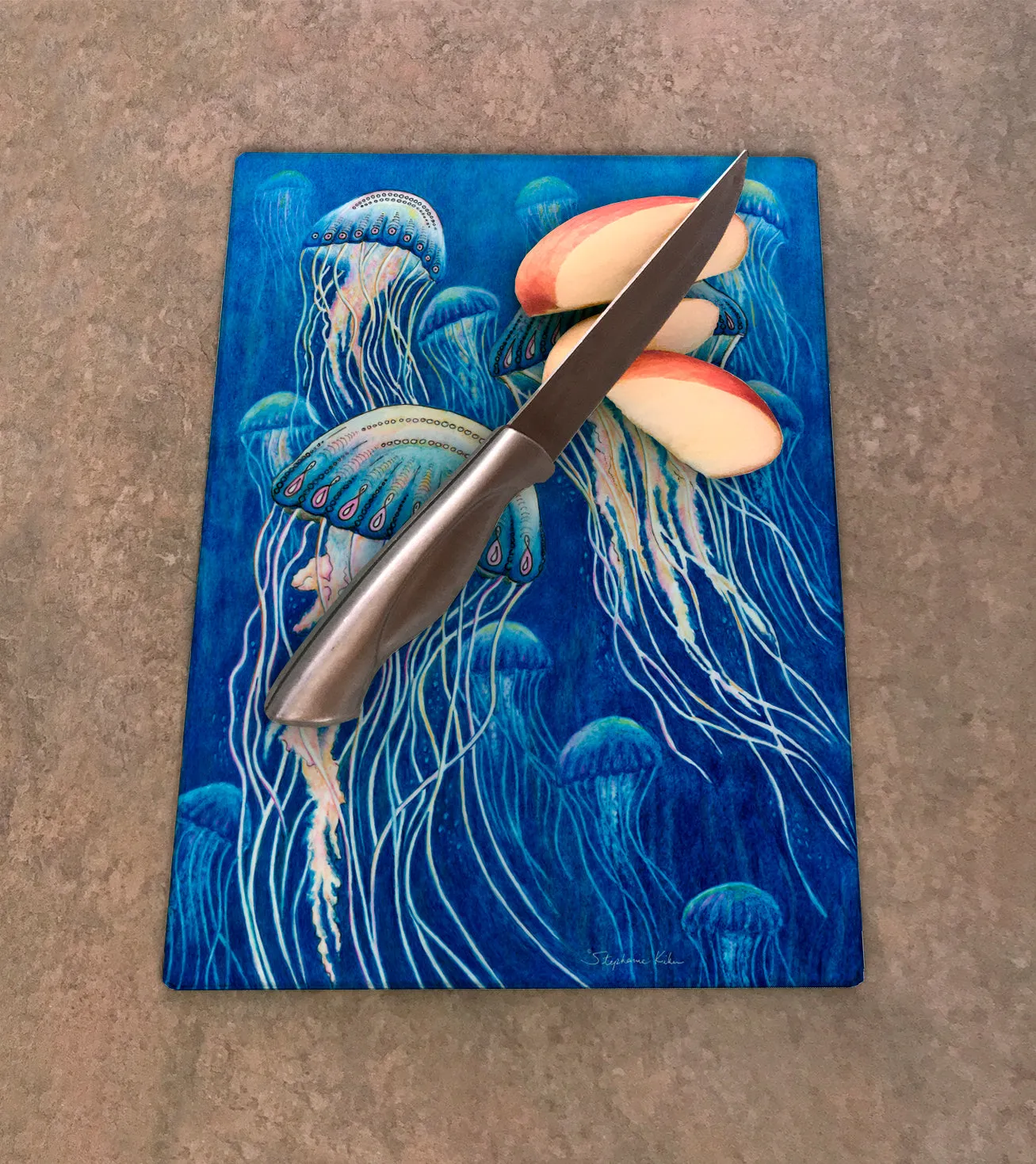 Jellyfish Cutting Board