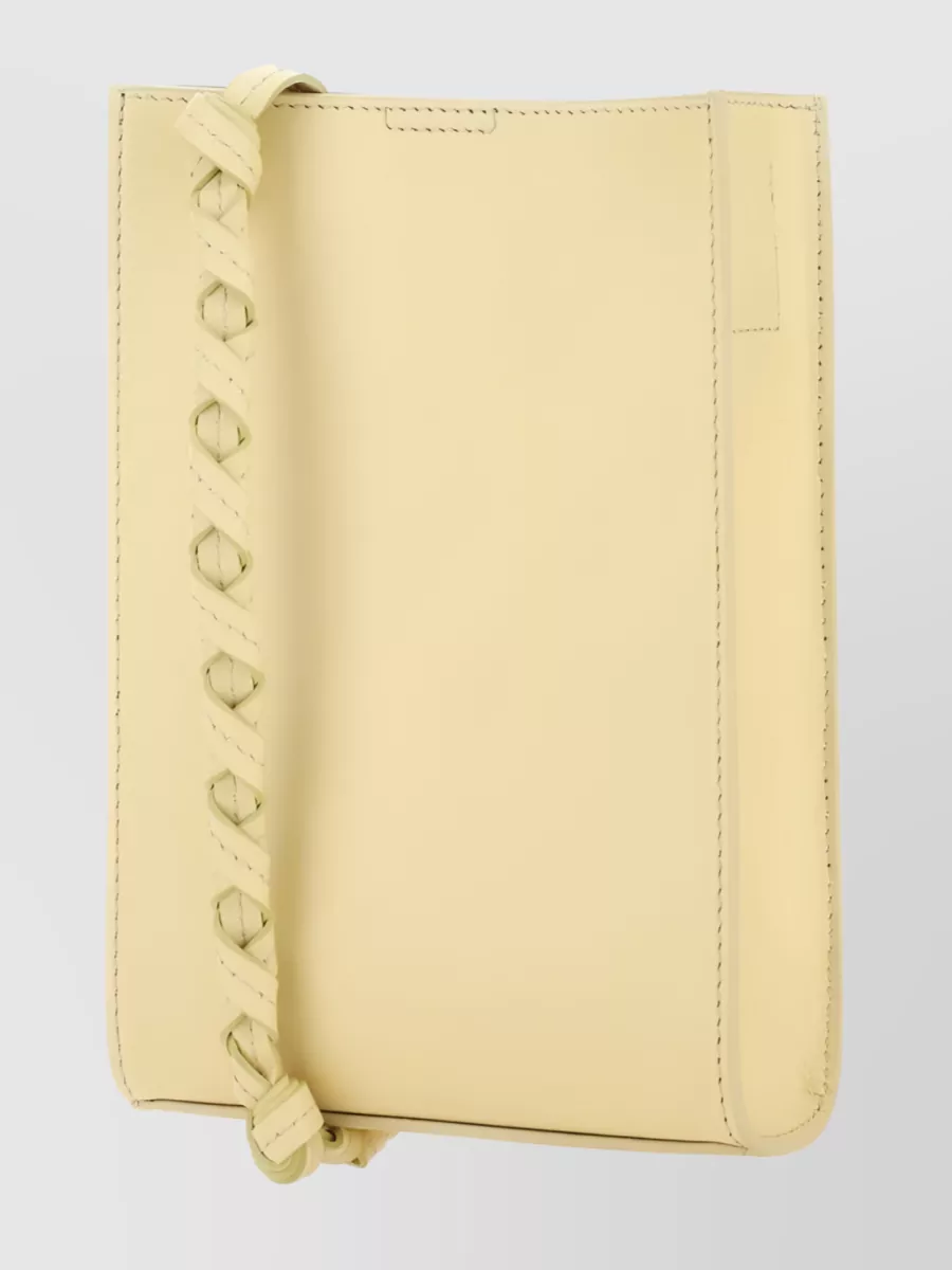 Jil Sander   TANGLE leather shoulder bag