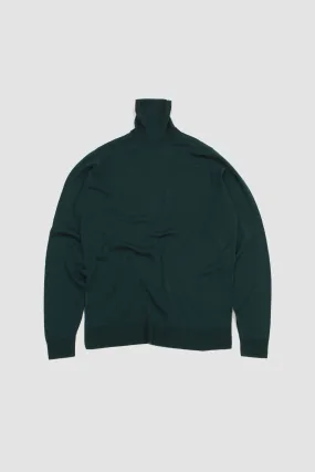 John Smedley Cherwell Pullover Roll Neck Pine