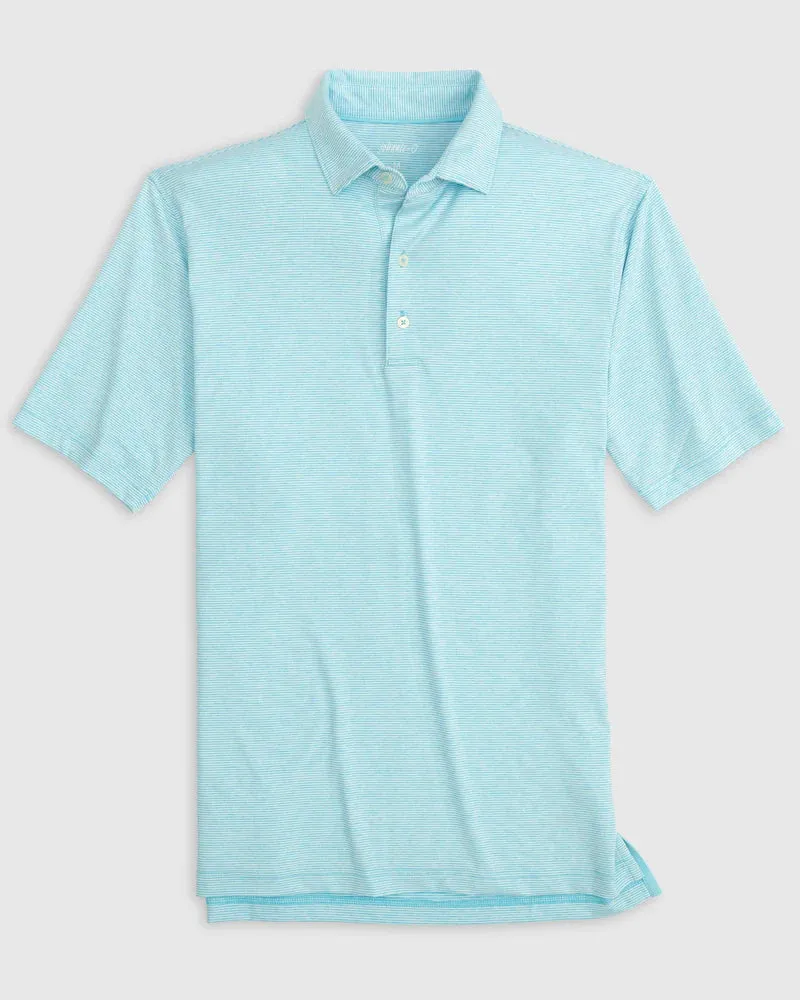 Johnnie O Lyndon Stripe Performance Polo