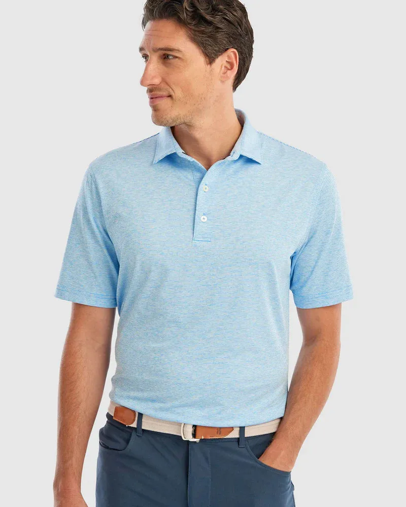 Johnnie O Lyndon Stripe Performance Polo