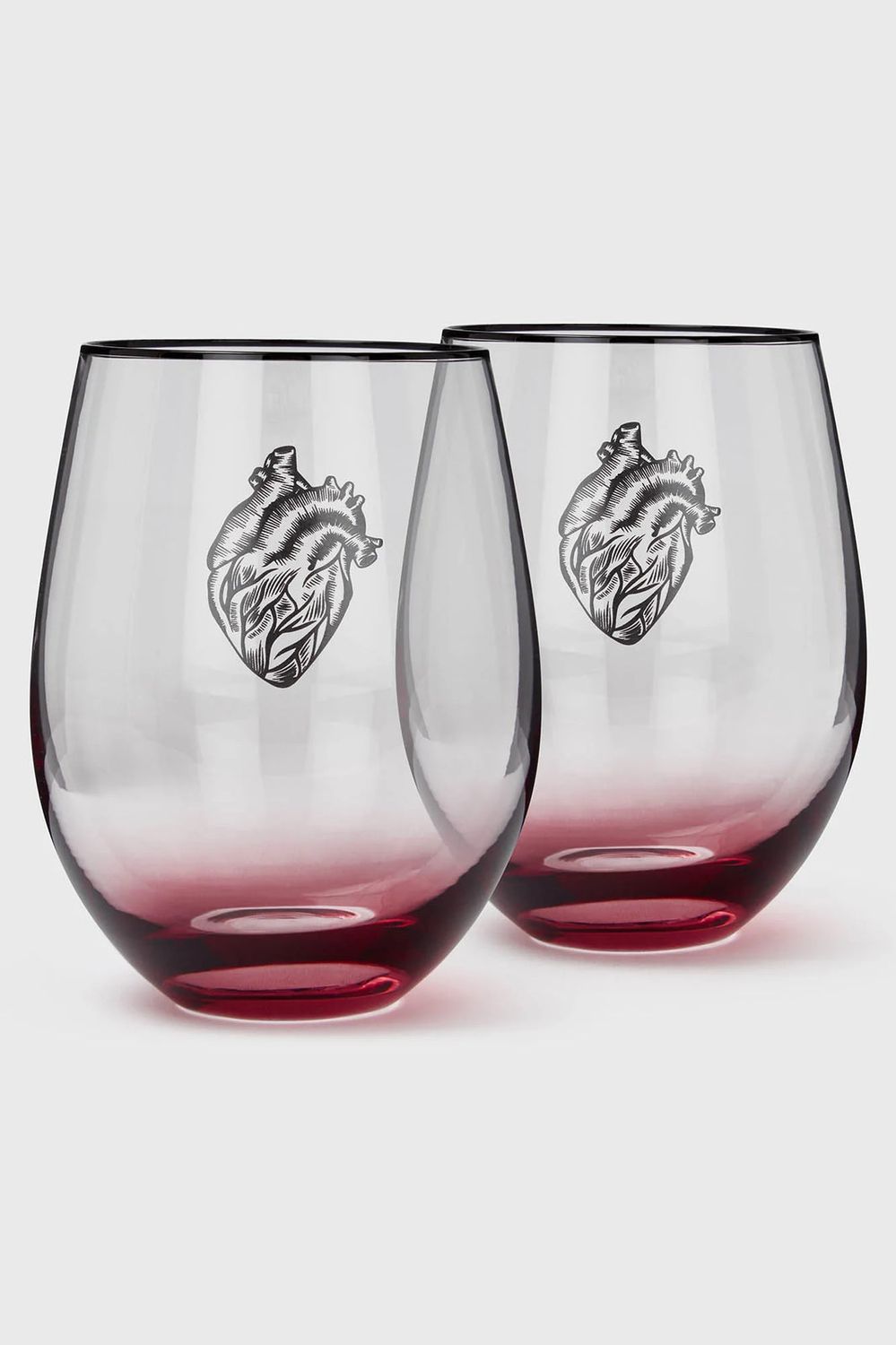 Killstar - Ana-Tomic Stemless Wine Glass Set | Dark Ages