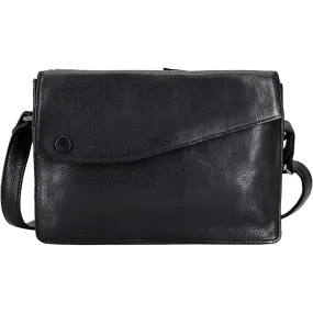 Latico Avalon Crossbody Black Leather