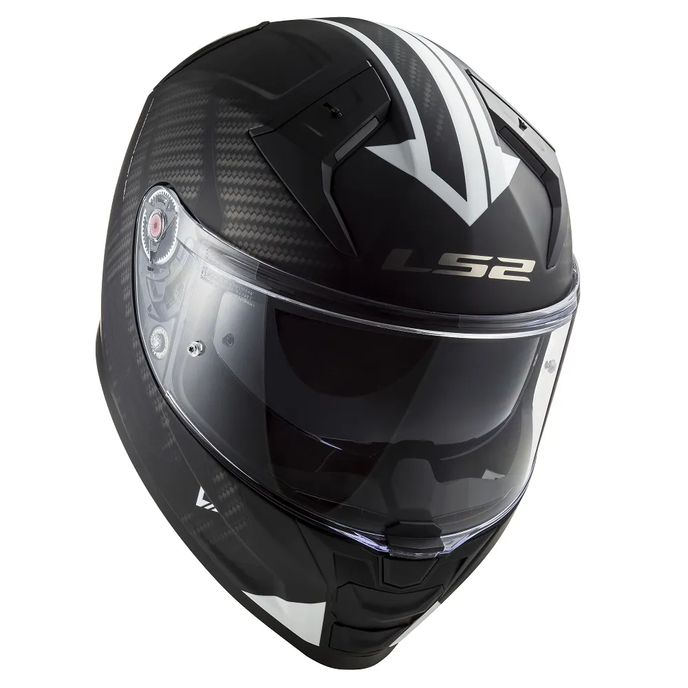 LS2 FF811 Vector II Splitter Helmet - Black/White