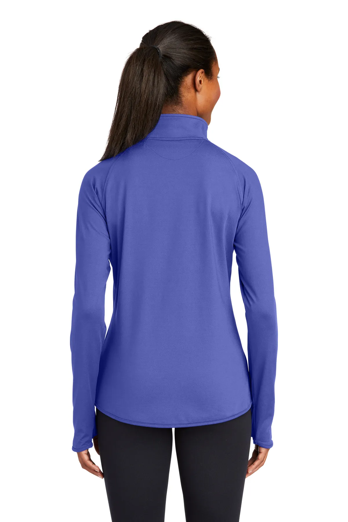 LST850 Sport Tek Ladies Sport Wick Stretch Zip Pullover  SKU: LST850