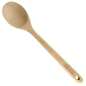 Martha Stewart Everyday Beech Wood Cooking Utensil Spoon