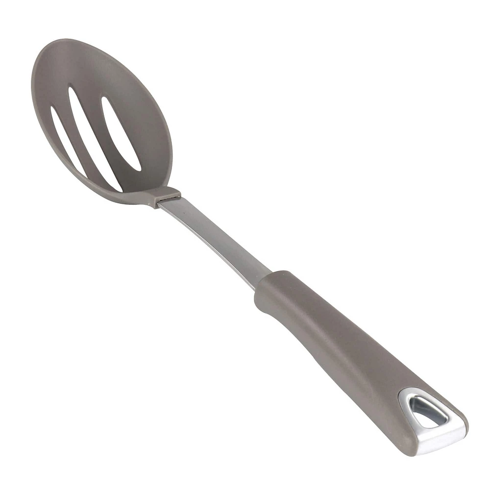 Martha Stewart Gray Nylon Slotted Spoon