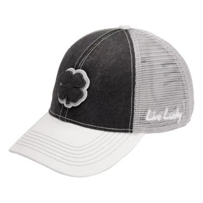 Men's Black Clover Two Tone Vintage Golf Snapback Hat