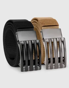 Mens Tactical Ratchet Golf Belt-2 pack