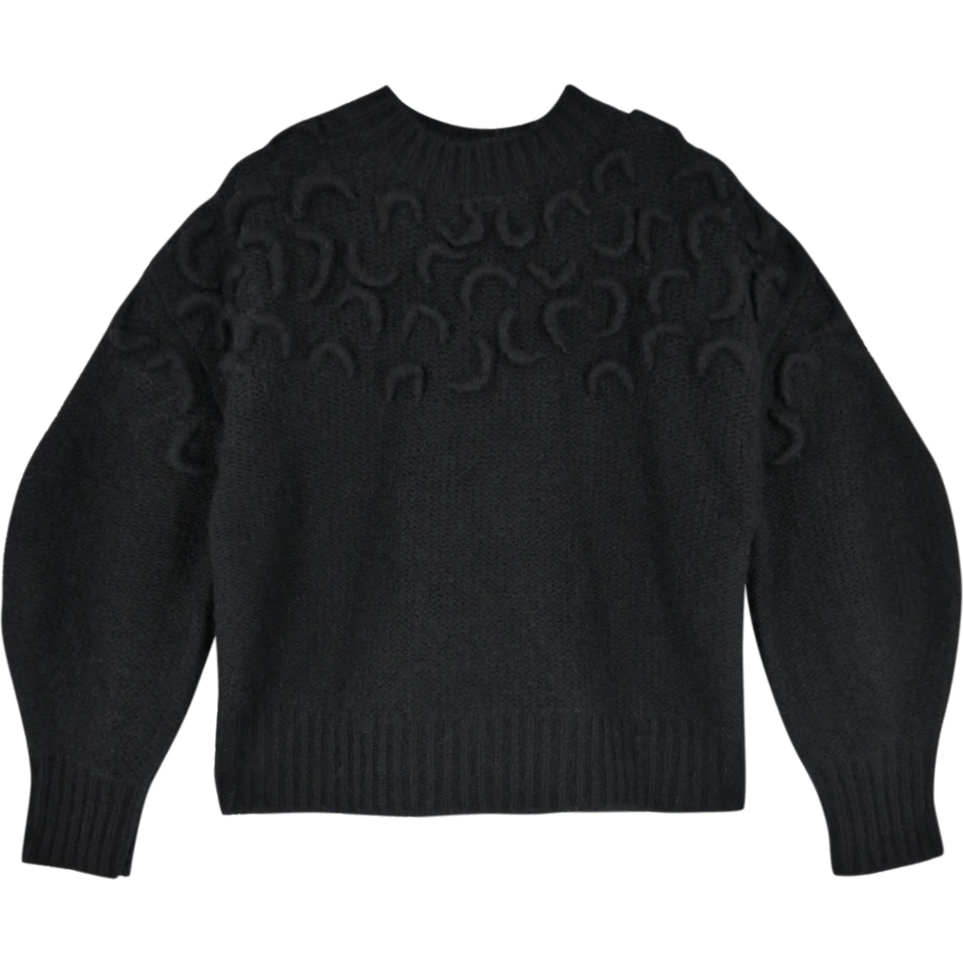 Mirth Women's Cusco Embroidered Pullover, Black