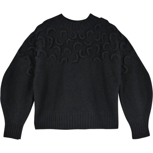 Mirth Women's Cusco Embroidered Pullover, Black