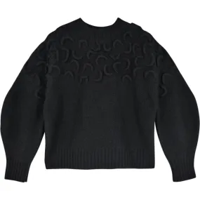 Mirth Women's Cusco Embroidered Pullover, Black