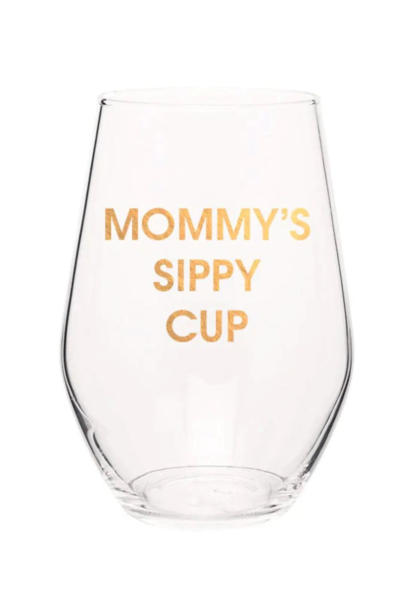 Mommy's Sippy Cup Wine Glass