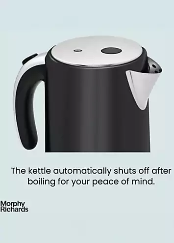 Morphy Richards Motive Jug Kettle Black - 102801 | Kaleidoscope