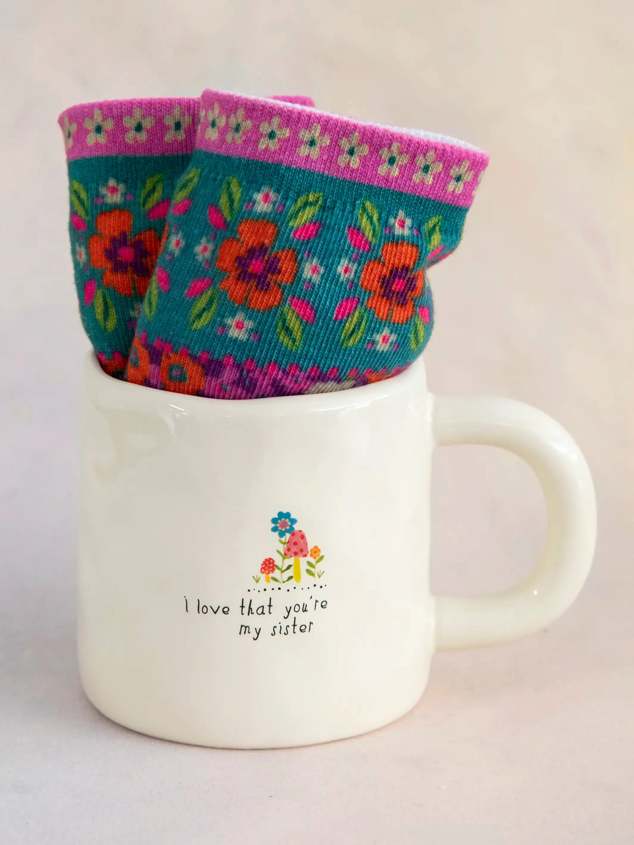 Mug & Sock Set - Sister