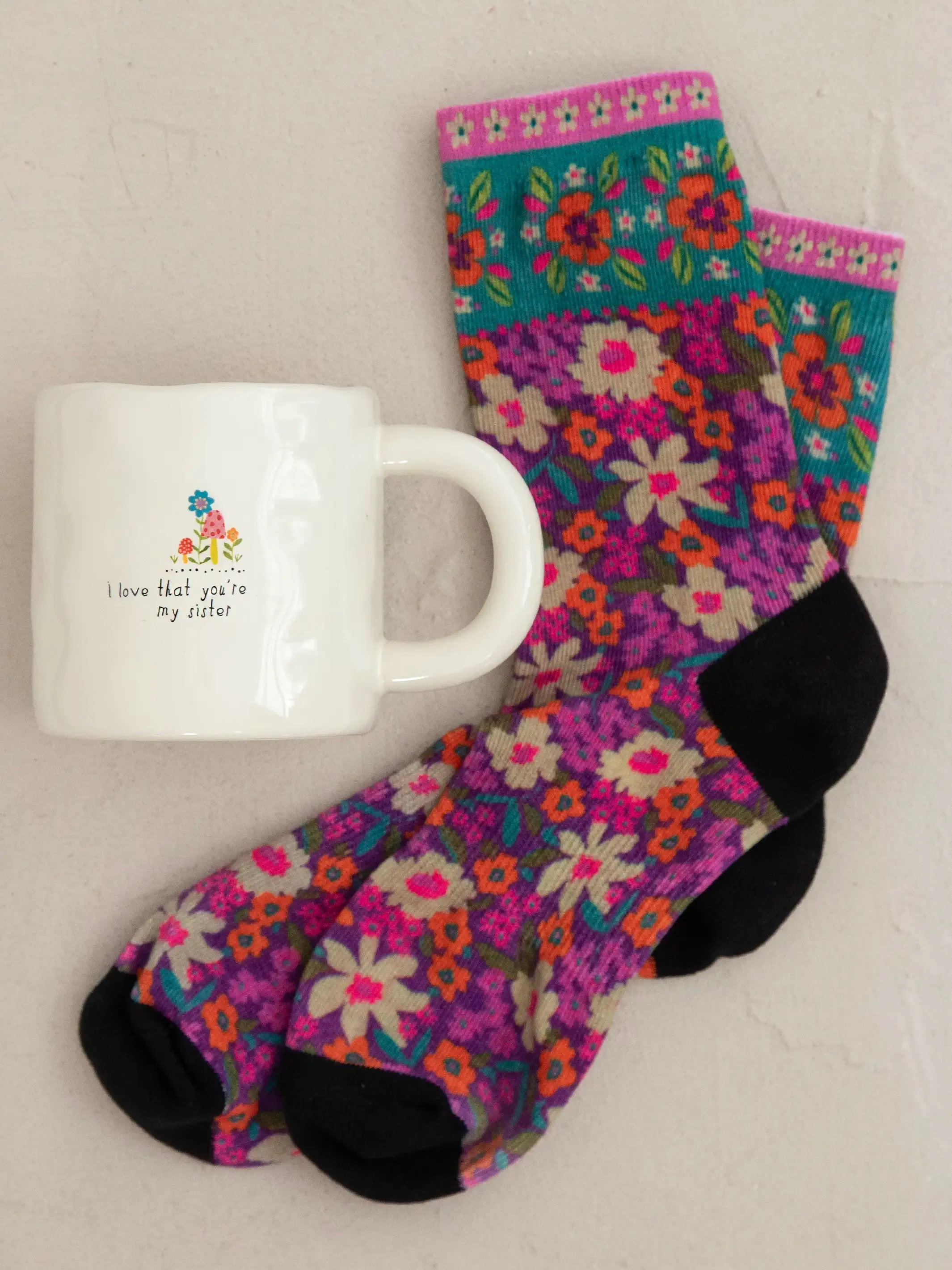 Mug & Sock Set - Sister