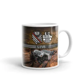 Mug - Eat Sleep Jeep Love