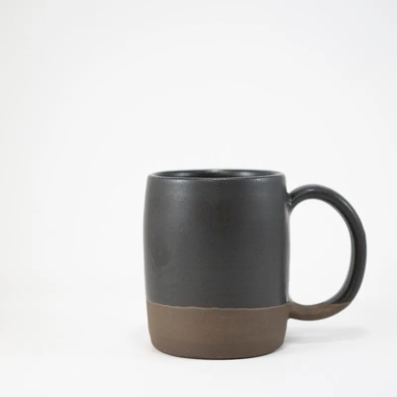 Mug in Coal Glaze