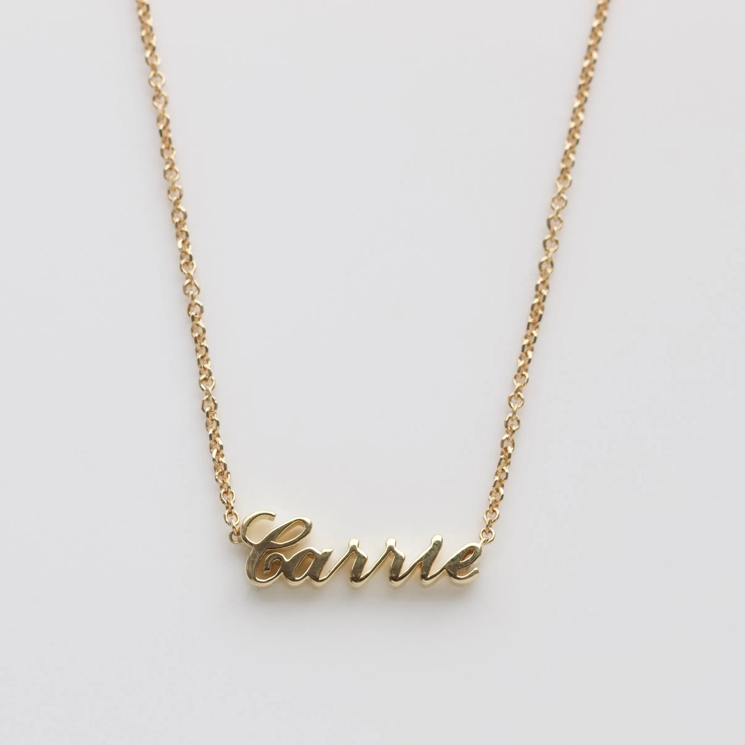 Name Plate Necklace