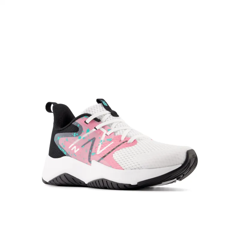 New Balance Youth Girls Rave Run V2 Shoe - GKRAVFP2 (X-Wide)