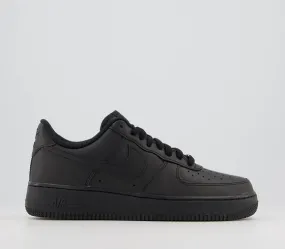 Nike Air Force 1 07 Black Trainers