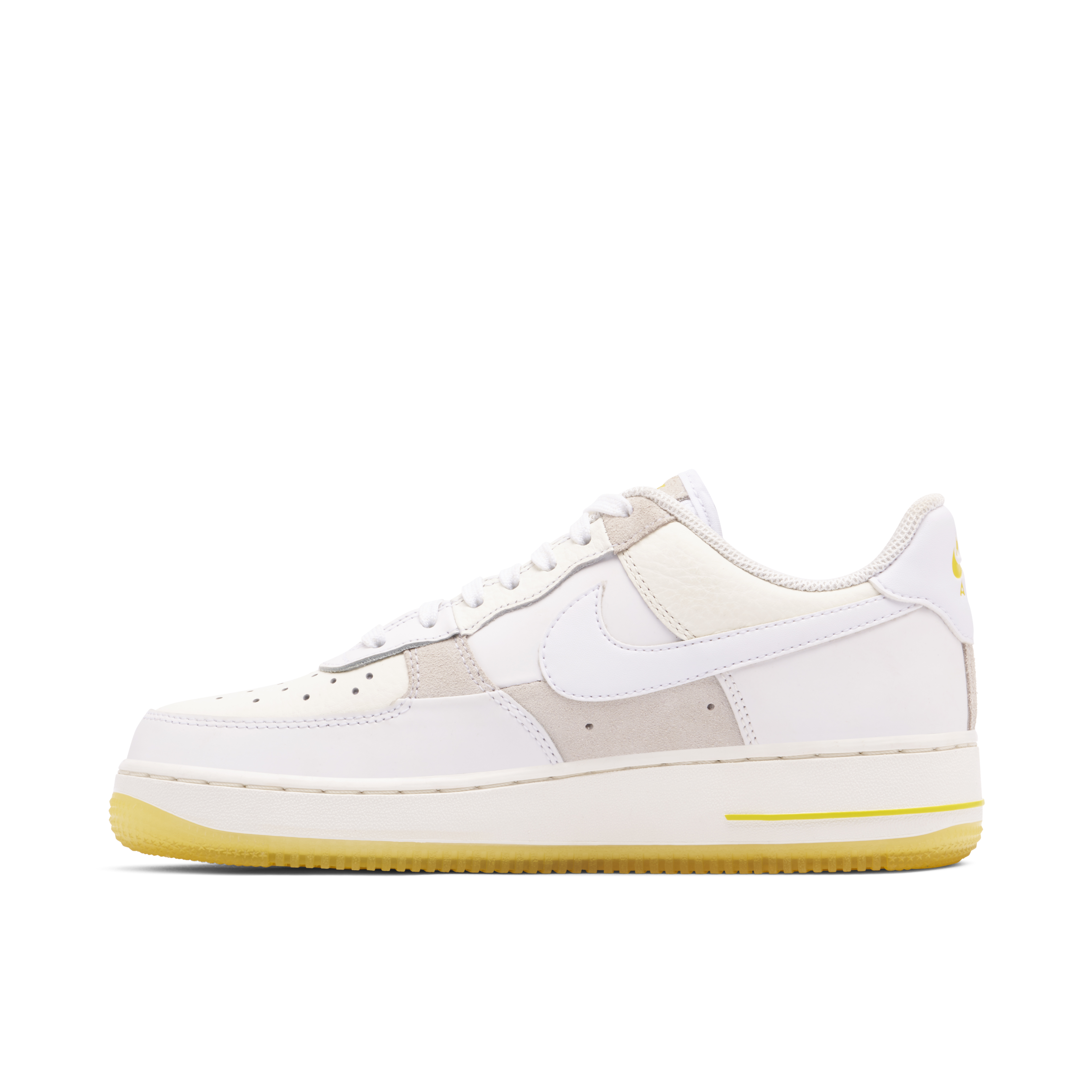 Nike Air Force 1 Low White Opti Yellow Womens | FQ0709-100 | Laced