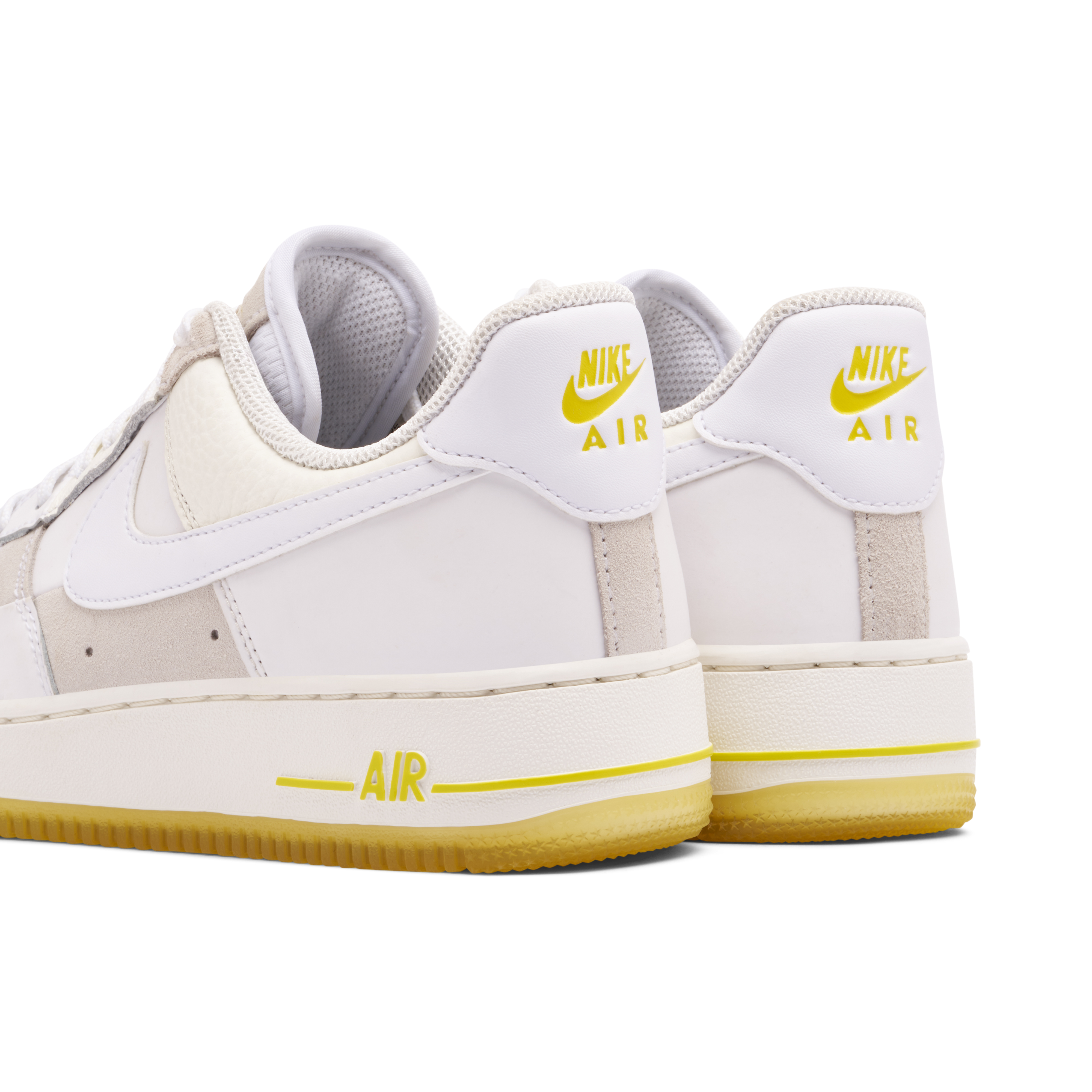 Nike Air Force 1 Low White Opti Yellow Womens | FQ0709-100 | Laced