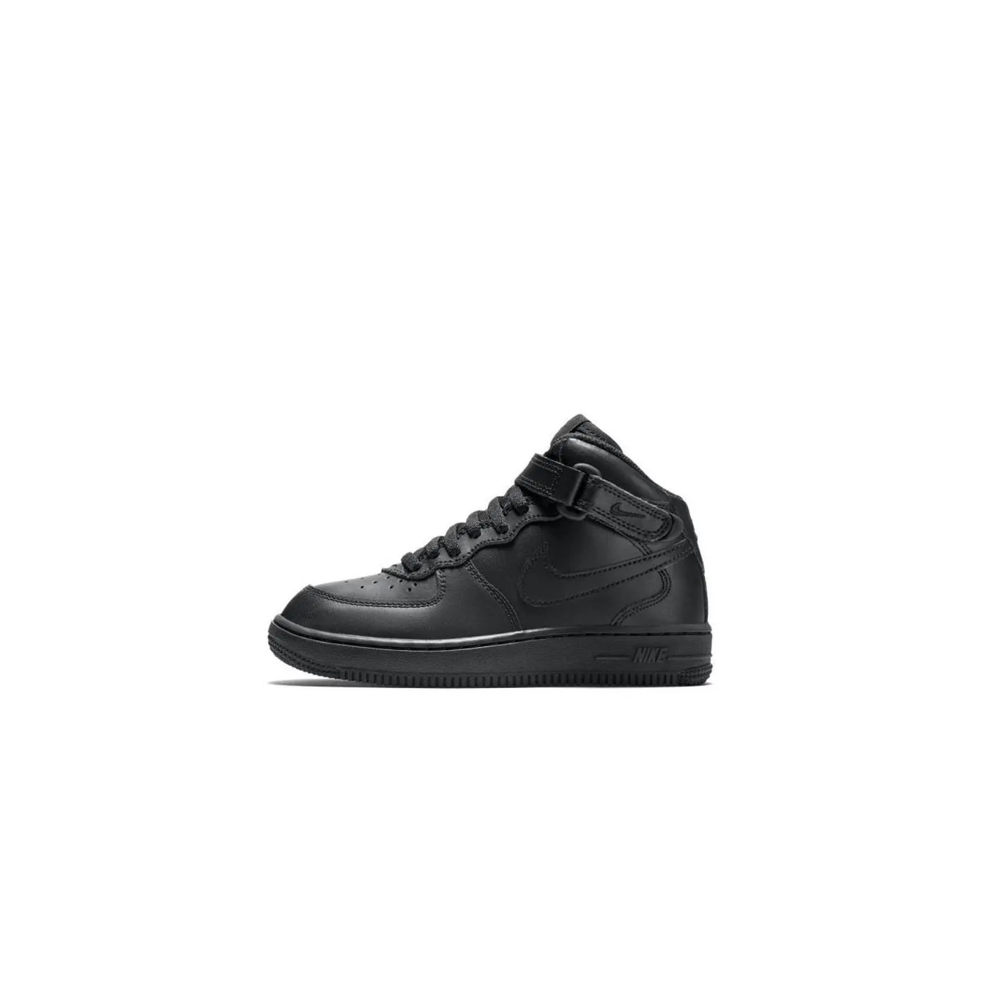 Nike - Air Force 1 Mid Gs - Junior - Noir