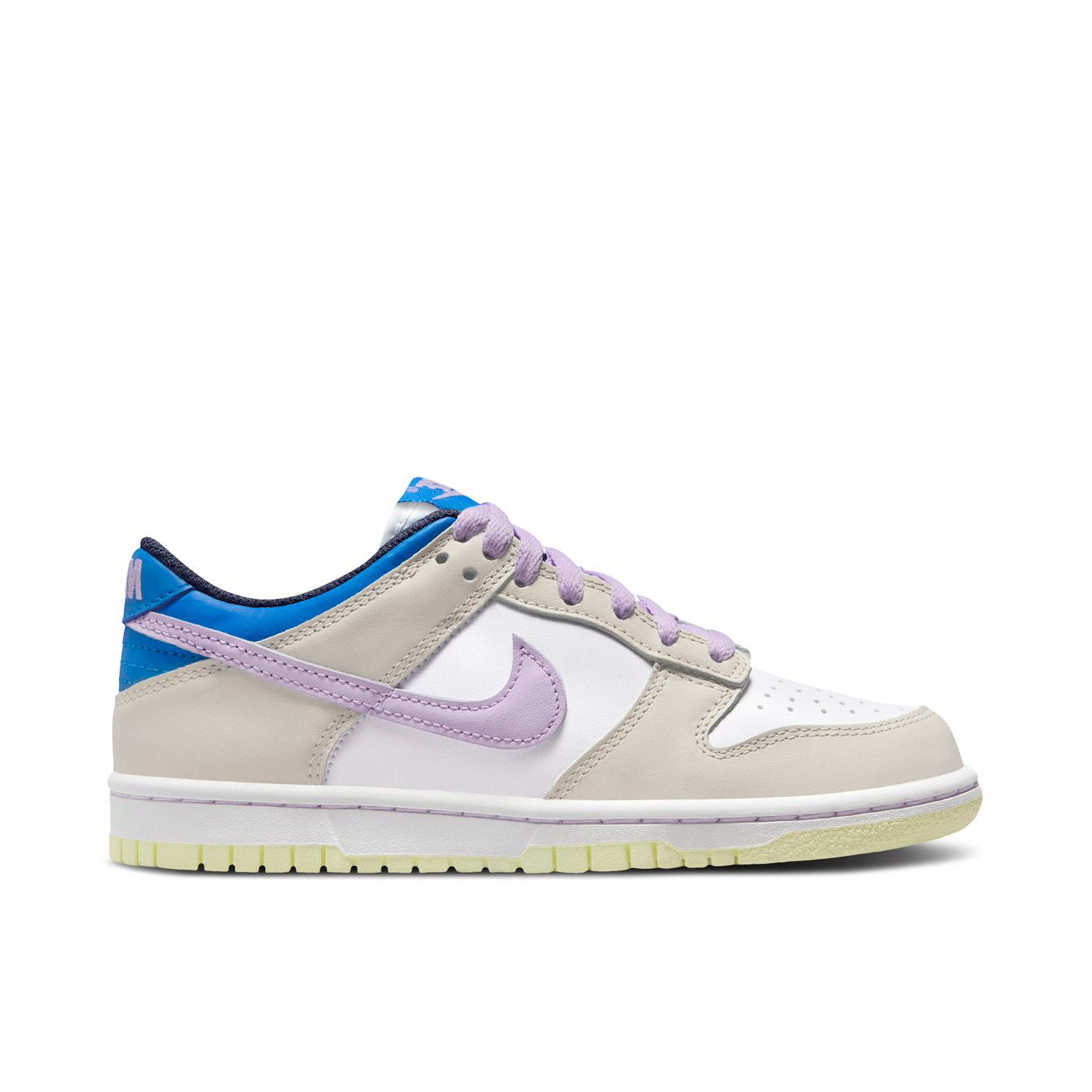 Nike Dunk Low Khaki Blue Pink GS | FB9109-103 | Laced