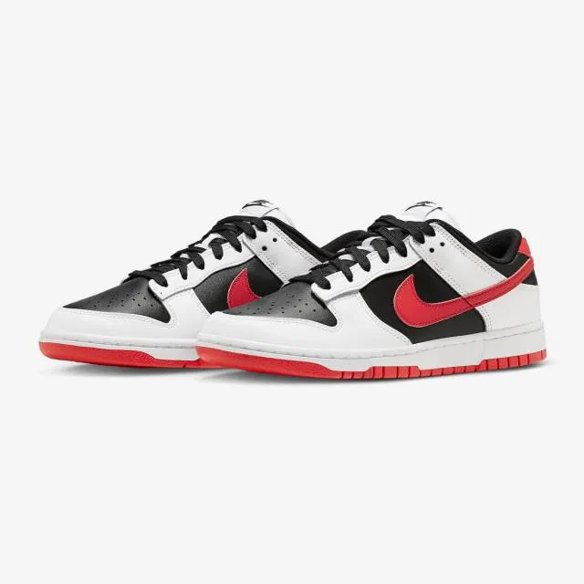 Nike Dunk Low (White Black Red/ White/ University Red/ B...