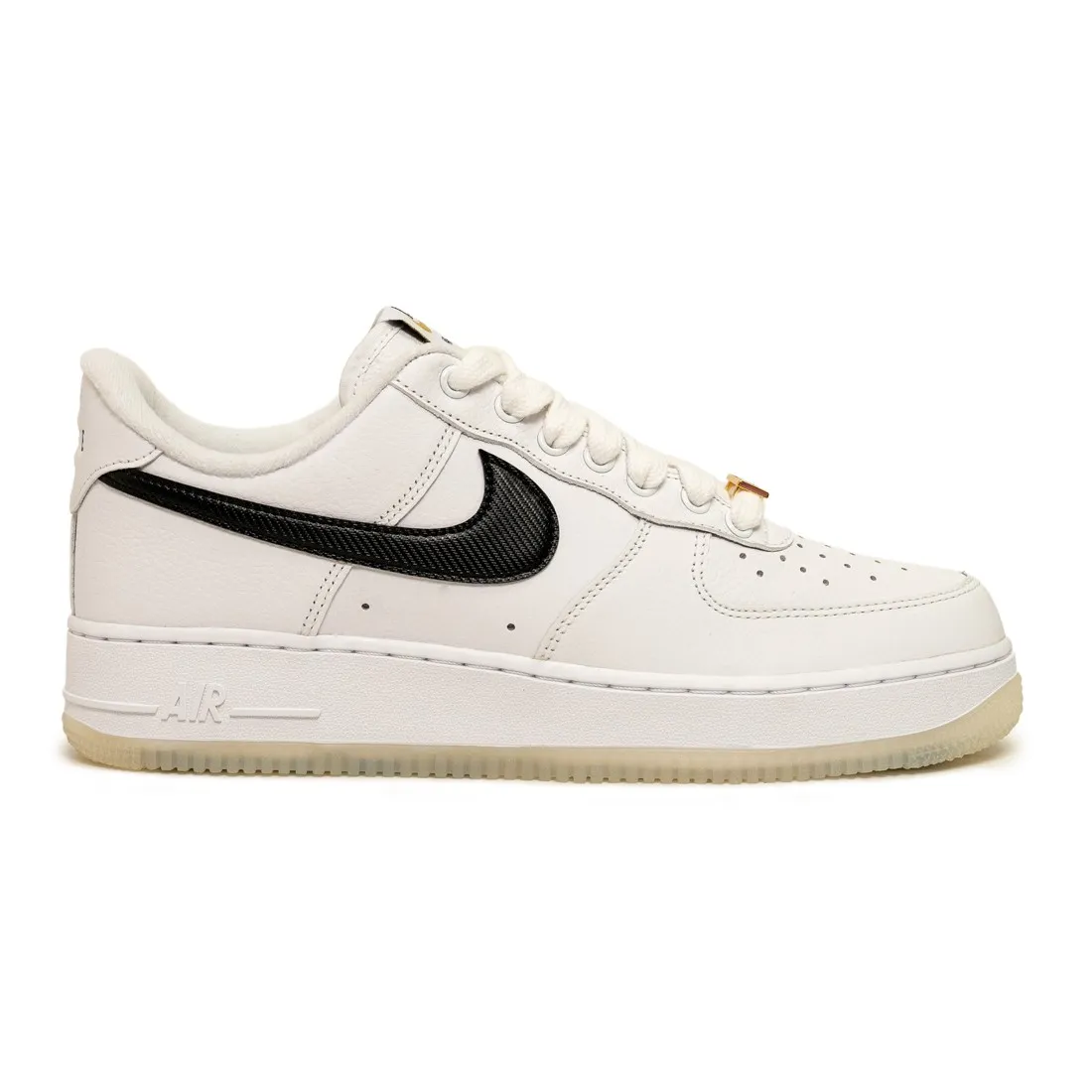 Nike Men Air Force 1 '07 Prm (white / black-metallic gold-coconut milk)