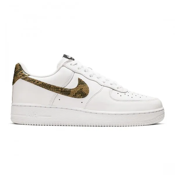 Nike Men Air Force 1 Low Retro Premium (white / elemental gold-dark hazel-black)