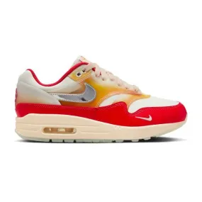 Nike Women's Air Max 1 (Soft Vinyl/ Sofvi/ Red/ Sail/ Me...