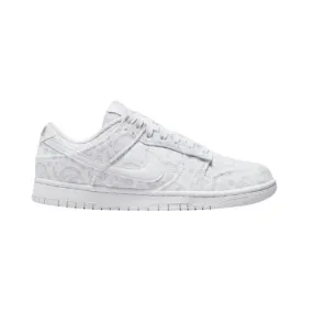 Nike Women's Dunk Low (White Paisley/ White/ Grey Fog Wh...