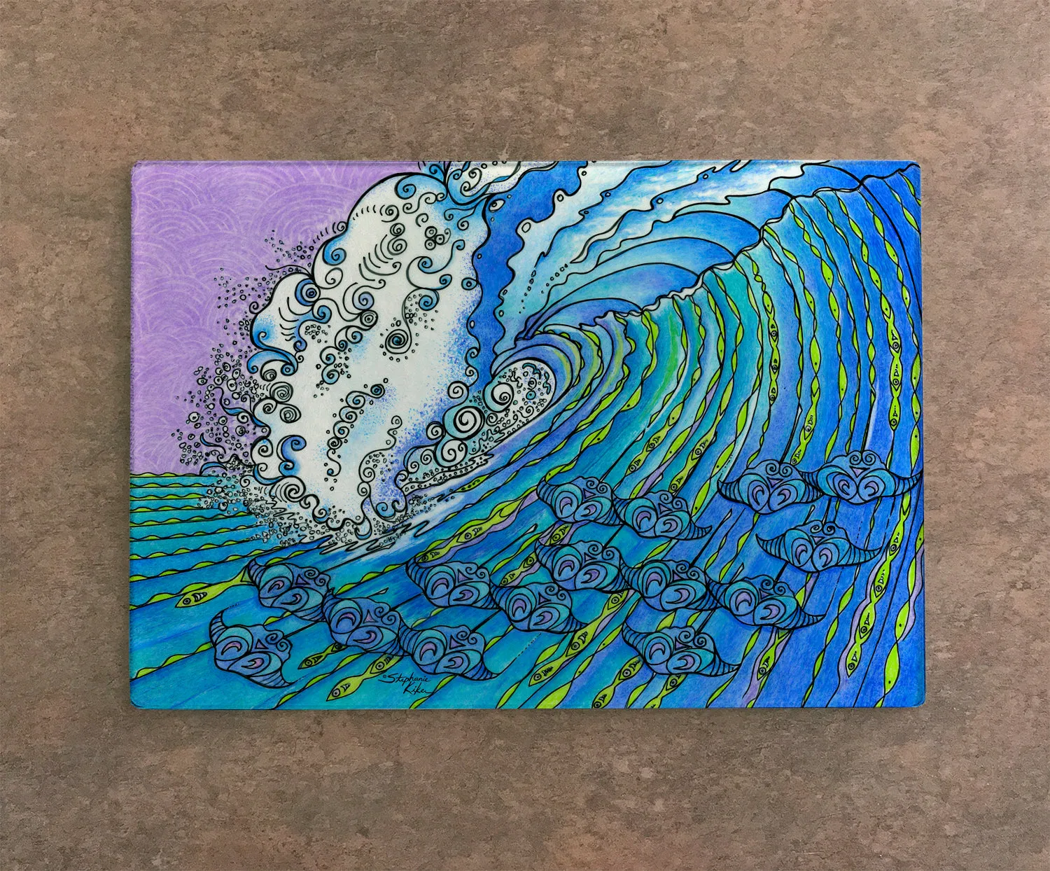 Ocean Life Cutting Board