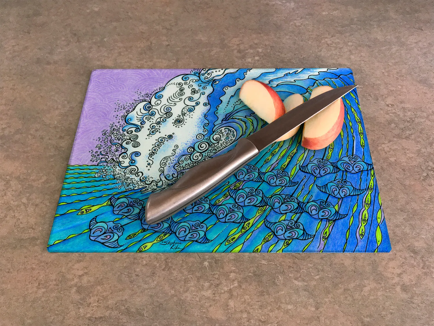 Ocean Life Cutting Board