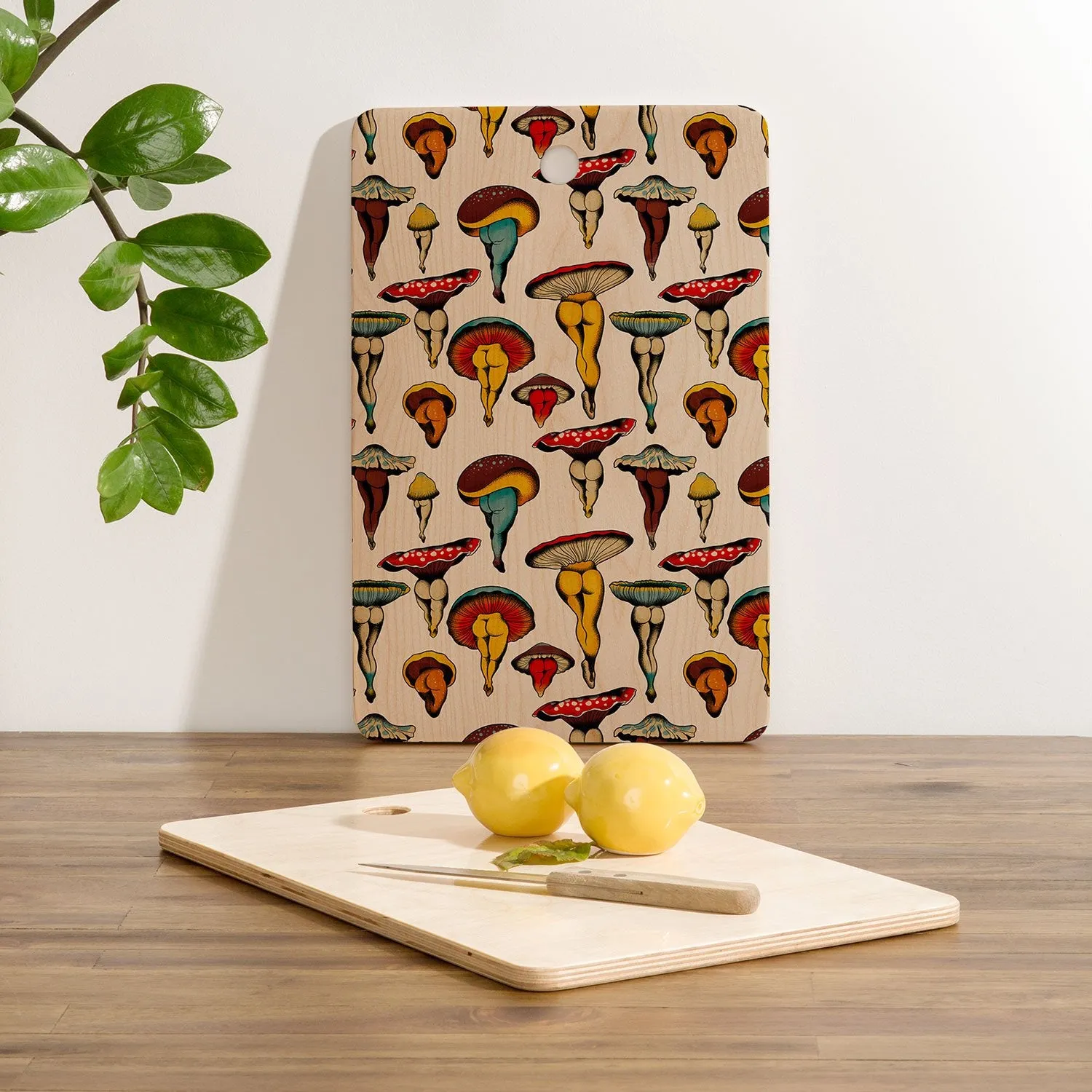 Ole Sexy Shrooms Cutting Board (DS)