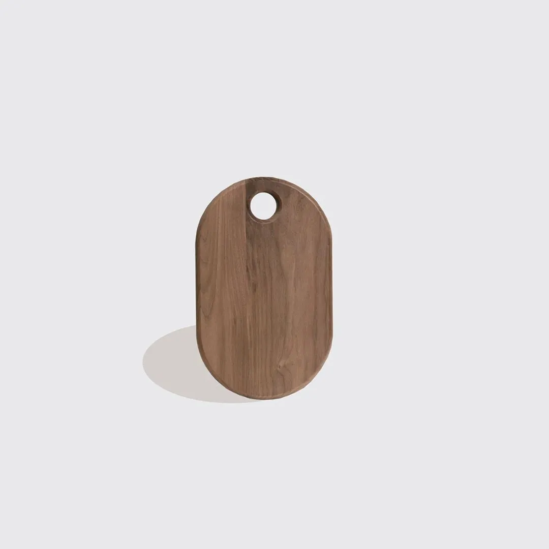 Oval Cutting Board (Walnut)